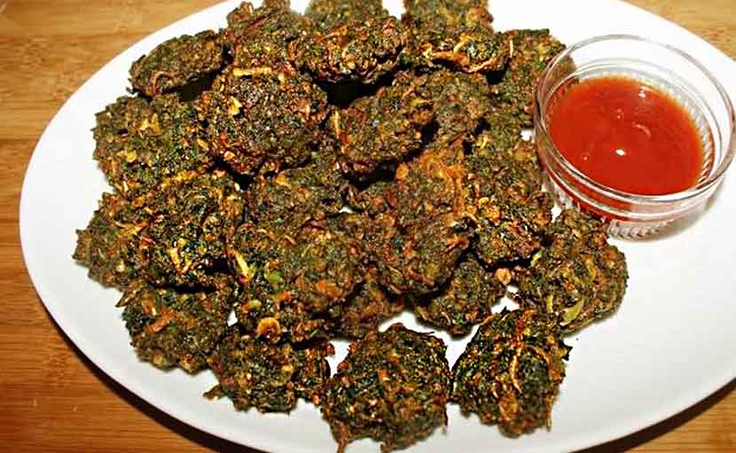 কুমড়ো পাতার বড়া