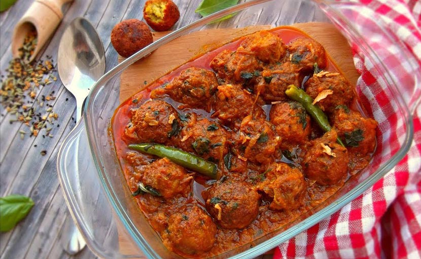 চিংড়ি কোফতা কারি