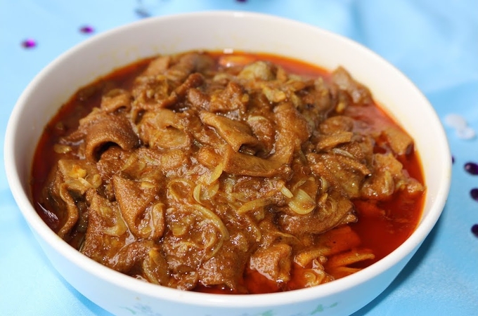 গরুর ভুঁড়ি ভুনা