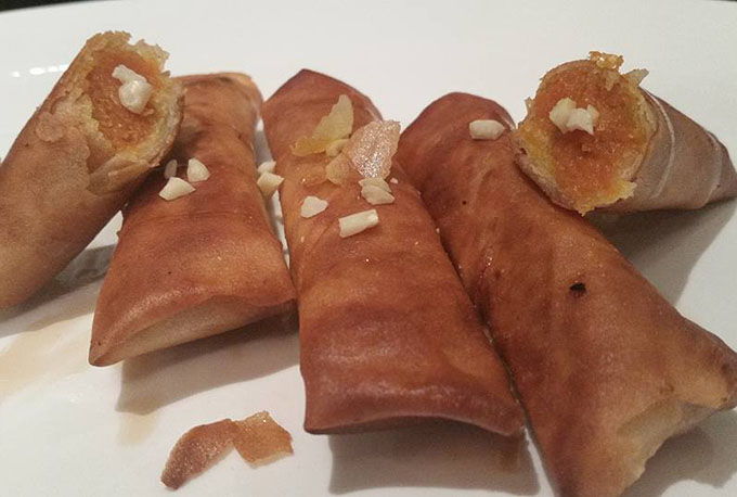 মজাদার গাজর হালুয়ার স্প্রিং রোল