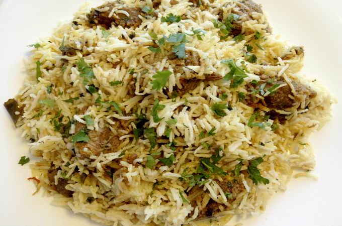 স্পাইসি বিফ বিরিয়ানি