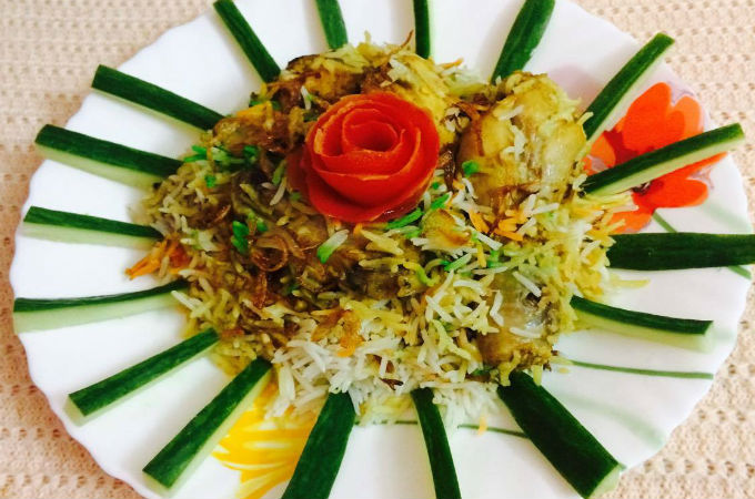 হায়দ্রাবাদী চিকেন বিরিয়ানি