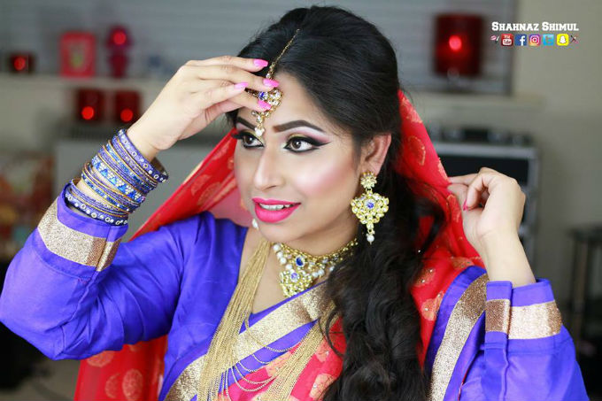 এশিয়ান ব্রাইডাল মেকাপ লুক