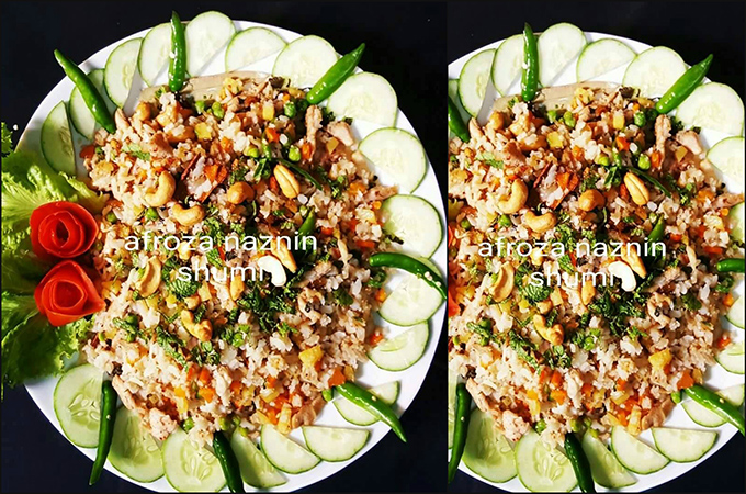 ভিন্ন স্বাদের চিড়ার পোলাউ
