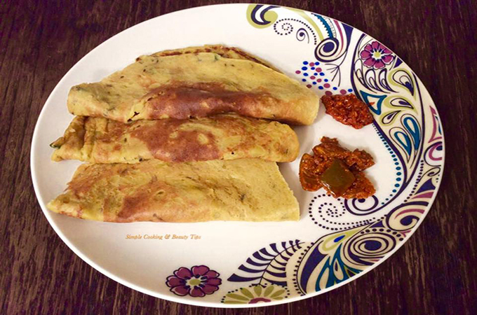 স্পাইসি পটেটো প্যানকেক 